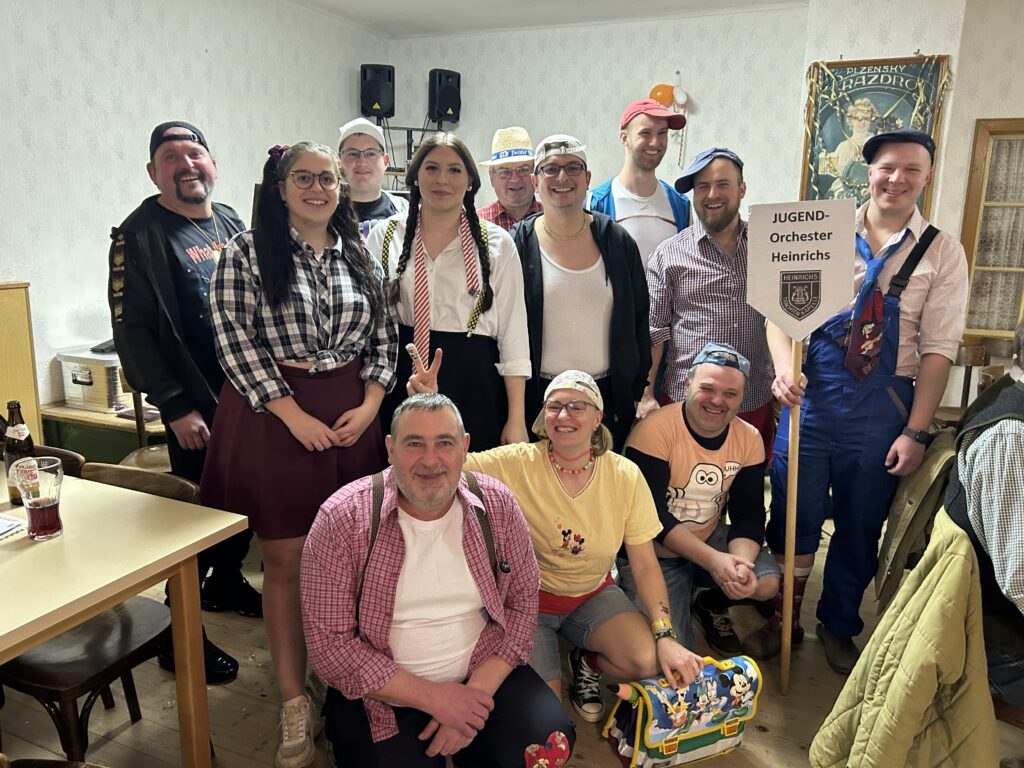 Gruppenfoto Faschingsausklang 2023